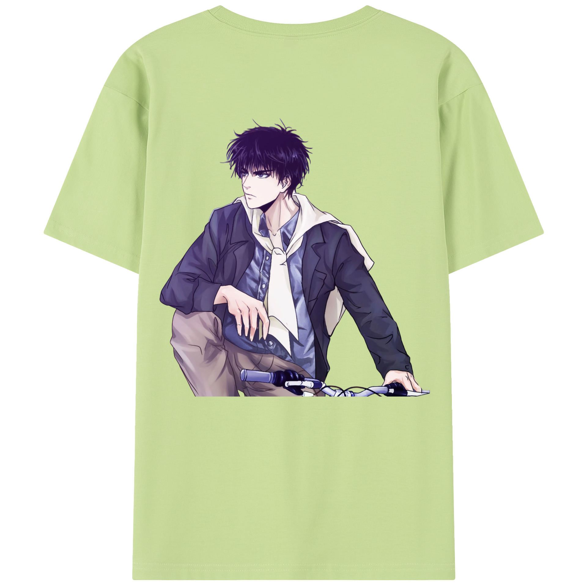 SLAM DUNK／スラムダンク 綿100％半袖Tシャツ（背面プリント）
